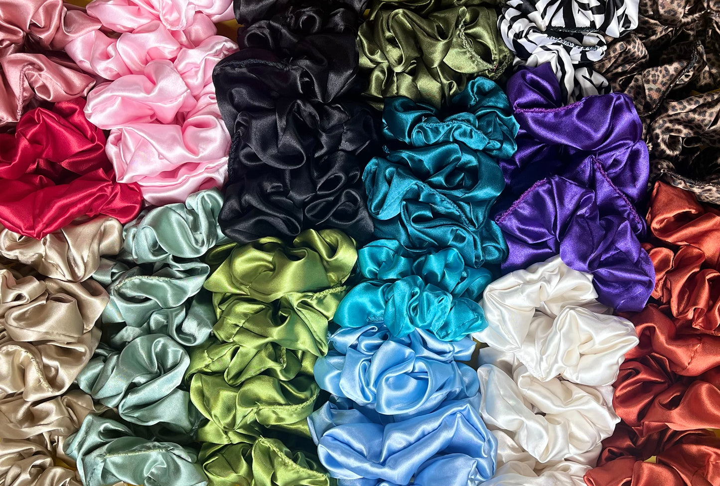 Satin Scrunchies