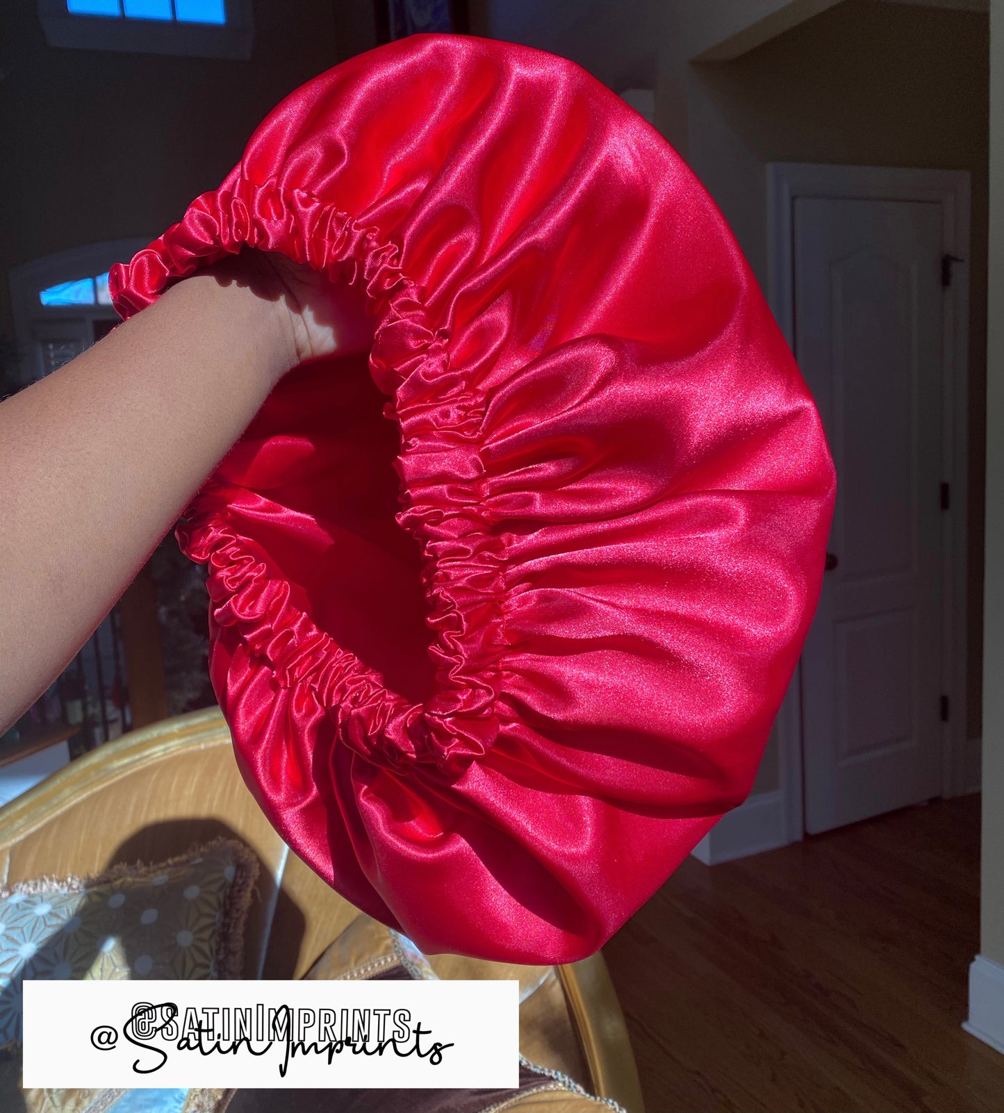 Double Satin Bonnet