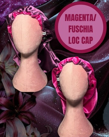 Magenta/Fuschia Reversible Loc-Cap
