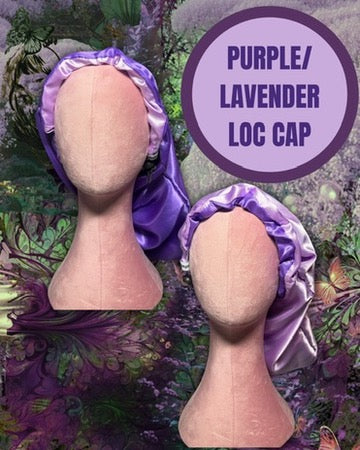Lavender/Purple Reversible Loc-Cap