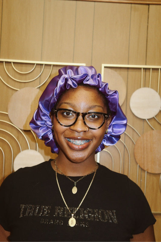 Lavender/Magenta Purple Bonnet