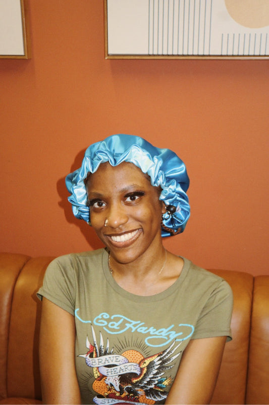 Seafoam Blue/Turquoise Bonnet