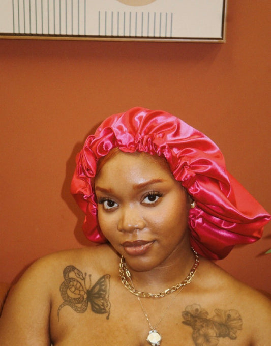 Hot Pink Bonnet