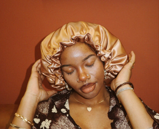 Gold/Champange Bonnet