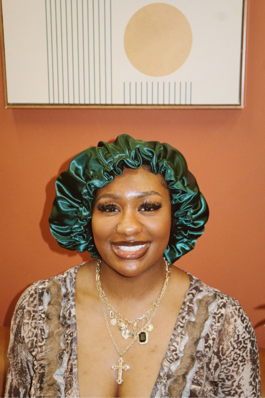 Double Satin Bonnet