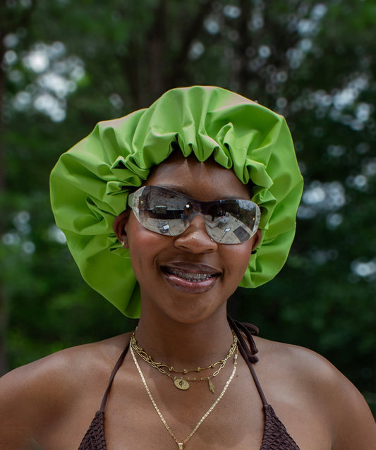 Apple Green Showercap