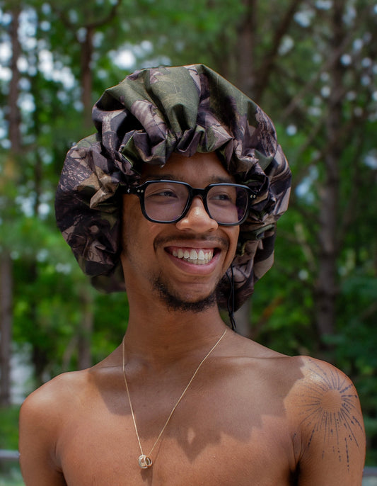 Hunter Print Showercap