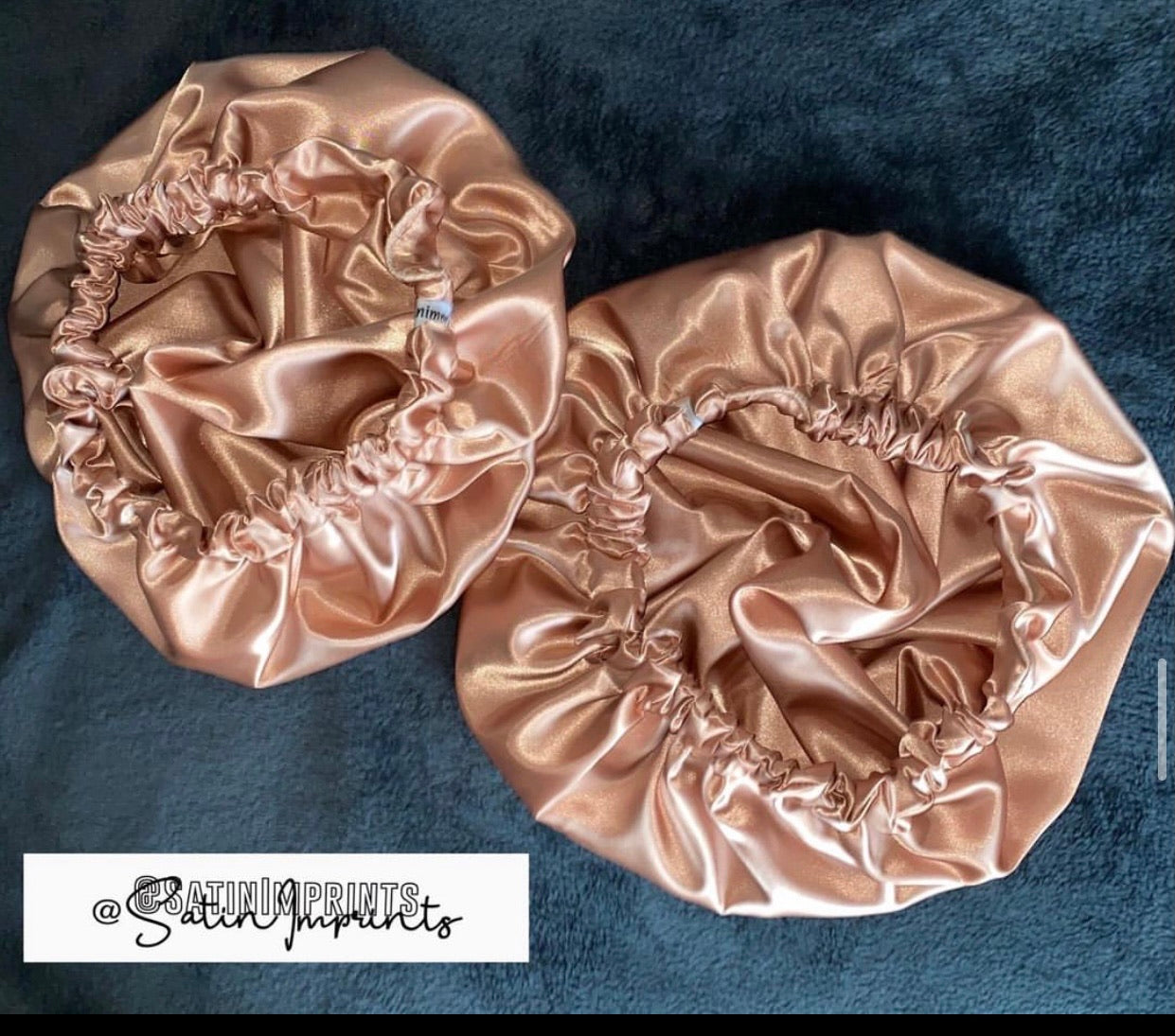 Double Satin Bonnet